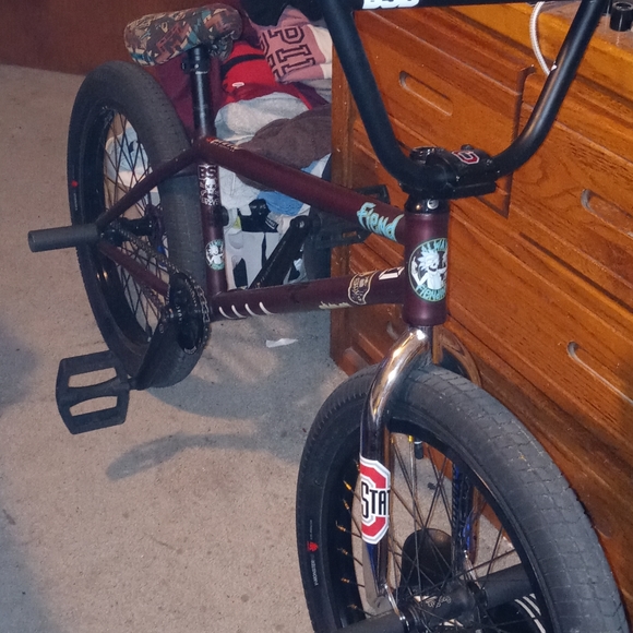 Pro Bmx (fiend byke co. Reynolds V2 merlot 21 tt) - Picture 3 of 16